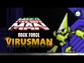 Mega man rock force normal part 6  virus man fire man
