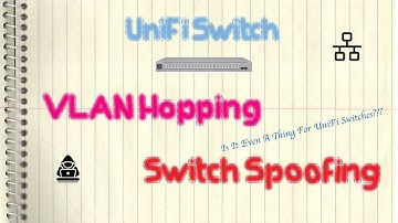 Ubiquiti UniFi Switch VLAN Hopping - Switch Spoofing