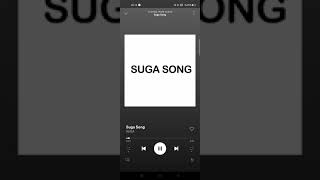 Suga song hacked?? #shorts  #suga #sugaspotify screenshot 5