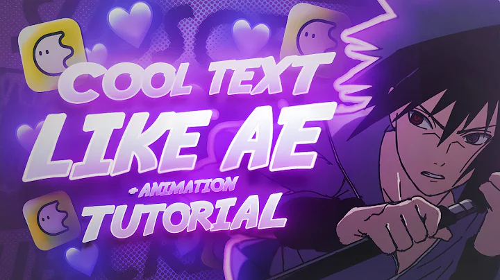Text + Text Animation Like AE Tutorial | Blurrr App Tutorial