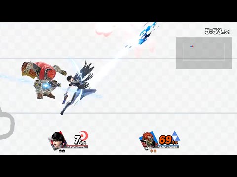 おじおば連携コンボ 【スマブラSP】【ベヨネッタ】