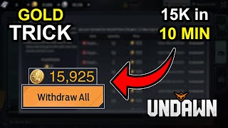 Undawn Gold Trick / 15k GOLD in 10 Minutes / (PC Gameplay) / #undawn #undawngameplay screenshot 4