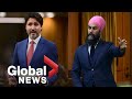 Trudeau's government faces confidence vote that could trigger federal election | LIVE