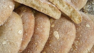 #طريقة تحضير الخبز بالدقيق الكامل وطريقة جد بسيطة