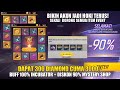 AKUN HOKI! SPESIAL AIRDOP FF, BUFF 100% INCUBATOR, DISKON 90% MYSTERY SHOP 5TH ANNIVERSARY FREE FIRE