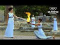 Olympic Flame Lighting Ceremony Tokyo 2020