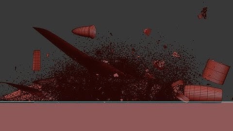 Plane Crash VFX Simulation _ Tyflow _ 3Ds Max