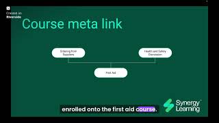 How to use course meta link to automate enrolments | Synergy Learning Customer Resource Hub