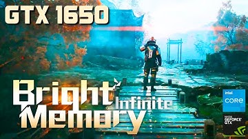 Bright Memory Infinite GTX 1650 Benchmark | Ultra Settings Gameplay 2024