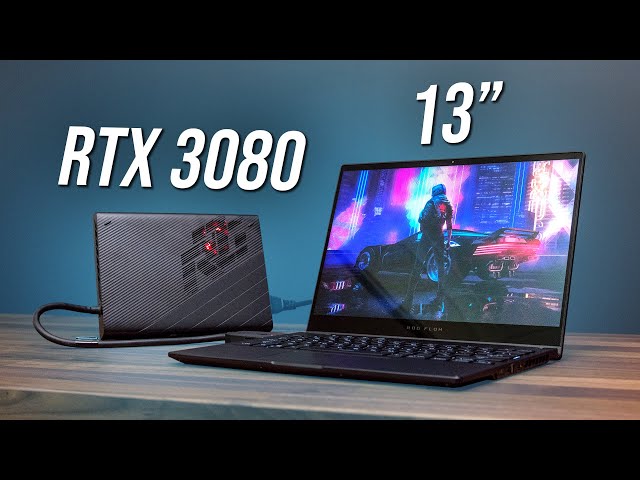 The Smallest RTX 3080? ASUS XG Mobile Tested With Flow X13