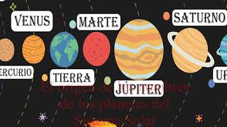 ¿Cuáles son los nombres de los nueve planetas en el sistema solar?