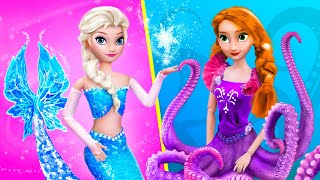 The Mermaids: Elsa and Anna \/ 30 Frozen DIYs