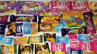50 Candies Unwrapping ASMR
