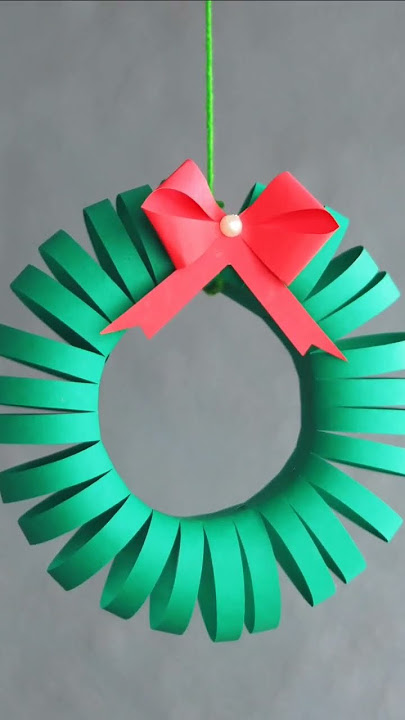 Easy and Attractive Christmas Paper Craft - DIY Christmas Decoration Ideas