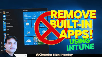 Intune om vooraf geïnstalleerde en ingebouwde apps op Windows 11 25H2 te verwijderen