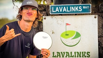 PLAYING THE NUMBER ONE RANKED COURSE IN HAWAII! (Lava Links)