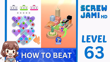 How To Beat Level 63 On Screw Jam