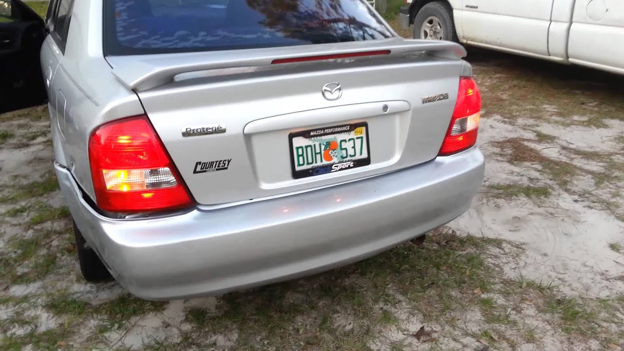 2001 Mazda Protege ES lighting tour YouTube