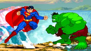 Superman Vs. Hulk - Super Powered