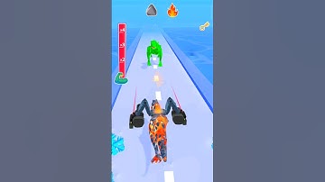 Dino😲 Evolution Run😱 3D Part 3 #funny #gaming #shorts