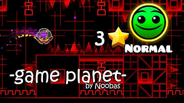 Geometry Dash - -game planet- by Noobas (HD)