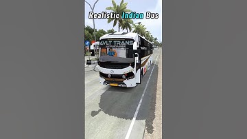 Top 5 Realistic Indian Bus Mods for Bus Simulator Indonesia #shorts #bussid #youtubeshorts