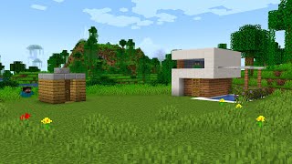 My Friend Cheated In Our Minecraft House Building Competition 