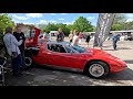 Brooklands italian car day 2024 1972 maserati bora