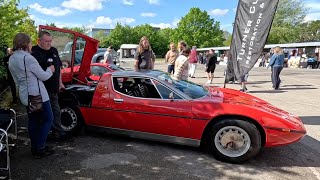 Brooklands Italian Car Day 2024. 1972 Maserati Bora. by BrooklandsMemberstv 360 views 13 days ago 3 minutes, 28 seconds