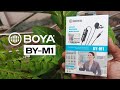 BOYA BY-M1 Lavalier Microphone | Best Budget Mic | UNBOXING &amp; REVIEW | Hindi