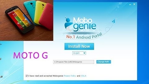 How to use mobogenie in motoX&motoG&motoE