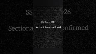 SSC ने Exam Pattern बदल दिया 😨 Steno 2026 Update #sscstenographer #stenographer #ssc