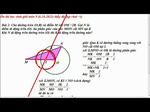 Video Ôn thi học sinh giỏi toán 9, chủ đề hình học ( video 2) - YouTube