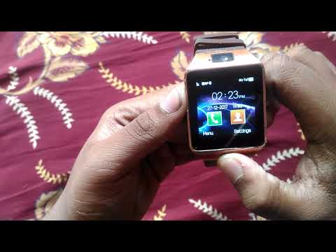 How to connect to internet Dz09 smart watch