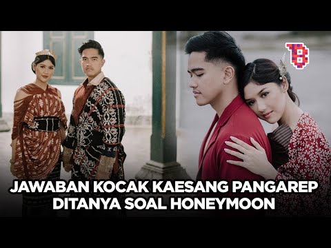 Jawaban kocak Kaesang Pangarep saat ditanya soal honeymoon | NEWSFLASH