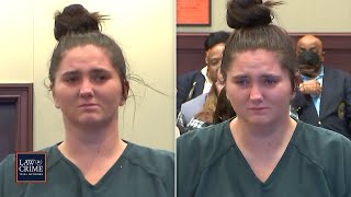 Hannah Payne’s Chin Quivers As Judge Hands Her Sentence for Deadly Citizen’s Arrest