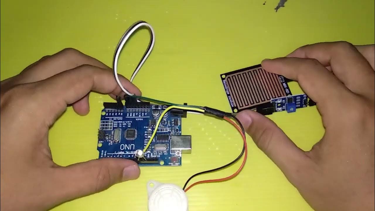 Tutorial Belajar Projek Arduino Membuat Alat Pendeteksi Hujan dengan ...
