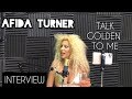 Capture de la vidéo Afida Turner - Interview Exclusive In Talk Golden To Me