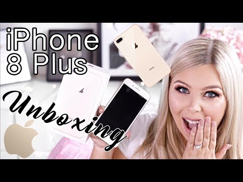 IPHONE 8 PLUS GOLD UNBOXING