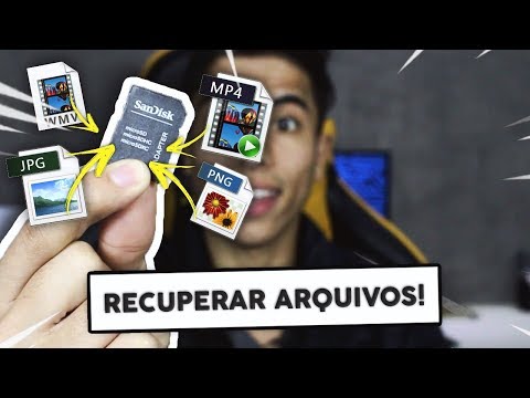 Vídeo: Como Recuperar Arquivos Apagados De Um Cartão De Memória