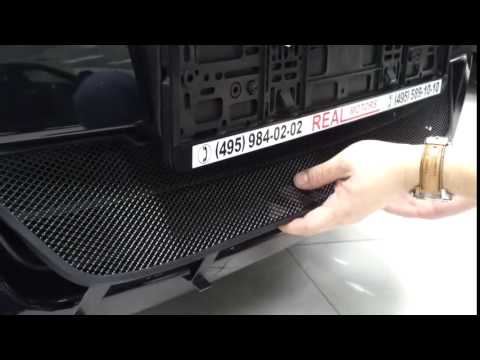 Установка защитной сетки радиатора для Nissan Teana 2 2008 black Установка защитной сетки радиатора для Nissan Teana 2 2008 black
