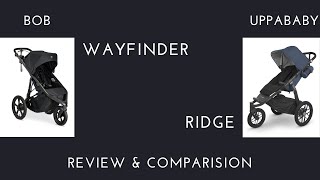 Find Your Perfect Jogger: BOB Gear Wayfinder vs UppaBaby Ridge Reviewed | Destinationbabykids.com