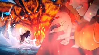 *NEW* NARUTO VS SASUKE REANIMATED FIGHT WITH SOUND EFFECTS!