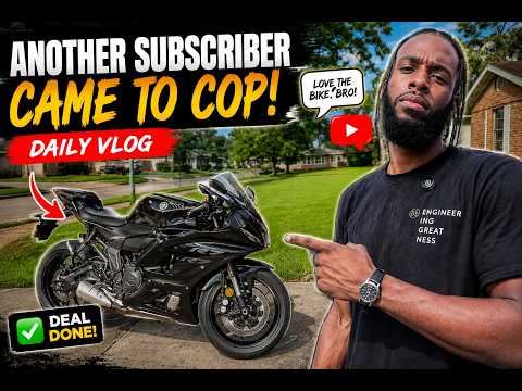 🎥 ANOTHER SUBSCRIBER CAME TO BUY FROM ME! | Daily Life at the Dealership 🏍️