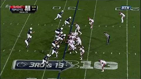 Anthony Cioffi Interception vs. Penn State