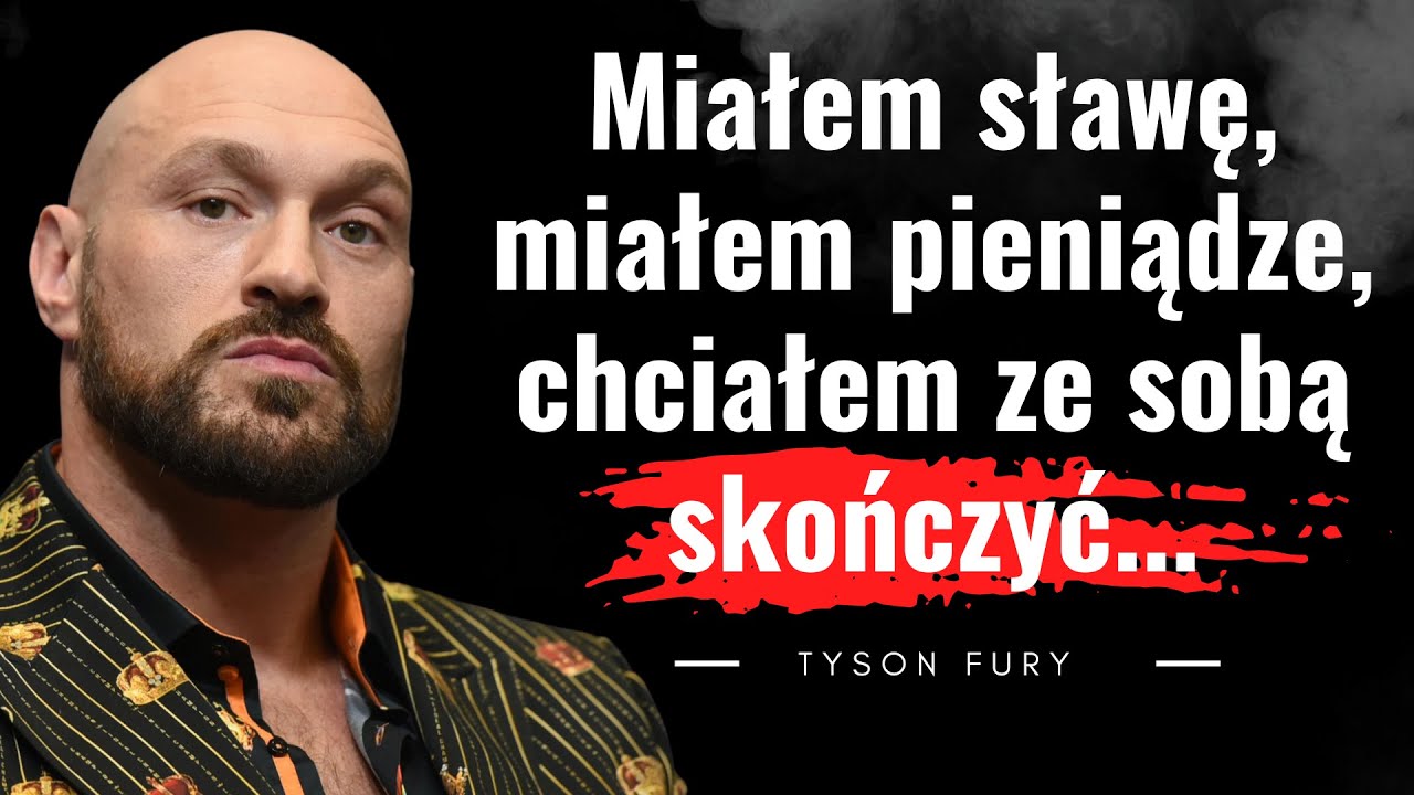 Mistrz świata o walce z depresją. Najtrudniejsza walka w życiu Tysona Fury, Zobacz co się stało...
