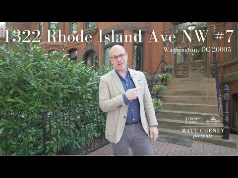 Matt Cheney Presents: 1322 Rhode Island Ave NW #7Washington, DC 20005