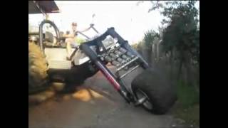 Farmer Builds Biggest Tricycle Tractor!