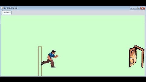 animacion persona ó muñeco corriendo en java con hilos asi se empiezan los juegos netbeans