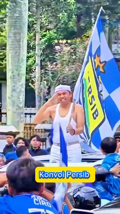 Konvoi Persib juara bareng Bp gubernur Jawa Barat Bp aing #persib #bobotoh #persibbandung